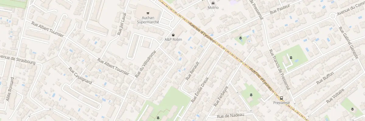 Plan du 9 Rue Capitaine Madon à Bordeaux