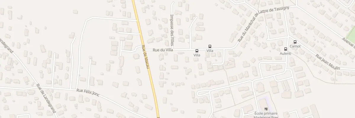 Plan du 4 Rue du Villa à Parempuyre