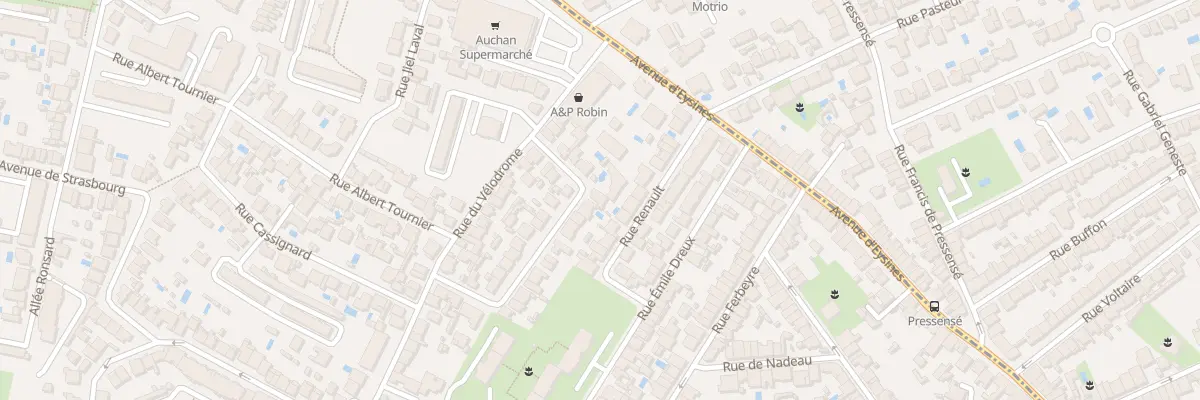 Plan du 7 Rue Capitaine Madon à Bordeaux