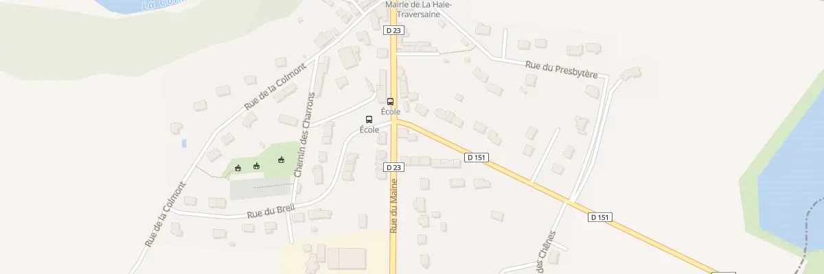 Plan du 2 Rue du Pontceau à La Haie-Traversaine