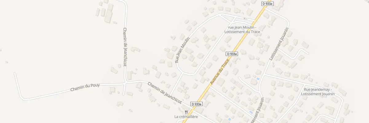Plan du 19 Rue Jean Moulin à Hagetmau
