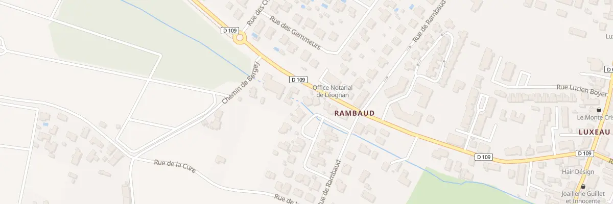 Plan du 9 Rue Pierre Penel à Léognan