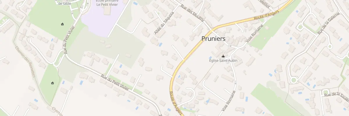 Plan du 3 Rte d’Angers à Bouchemaine