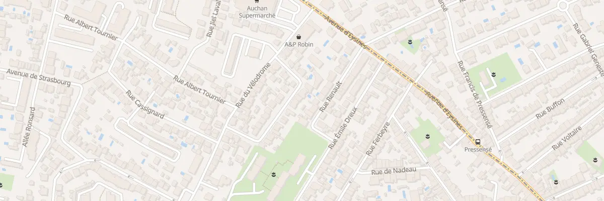 Plan du 3 Rue Capitaine Madon à Bordeaux