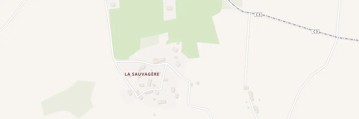 Plan du 8 La Sauvagere à La Chapelle-Biche