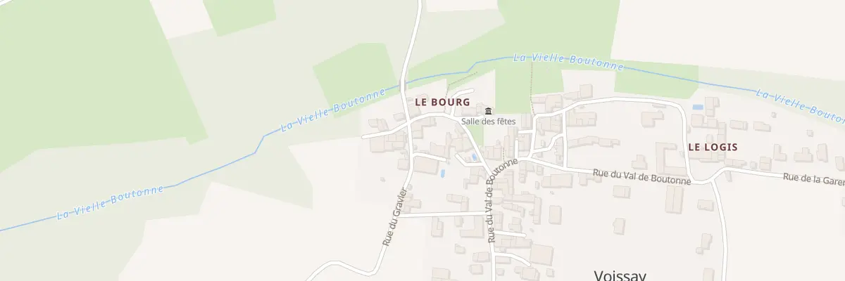 Plan du 1 Imp des Noisetiers à Voissay