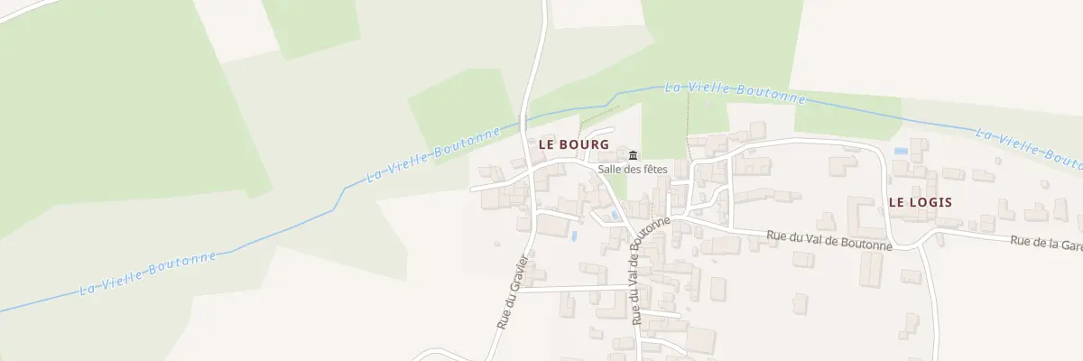 Plan du 20 Rue du Gravier à Voissay