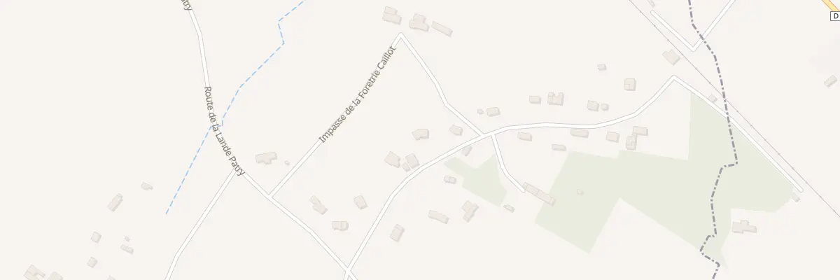 Plan du 165 La Foretrie Caillot à Cerisy-Belle-Étoile