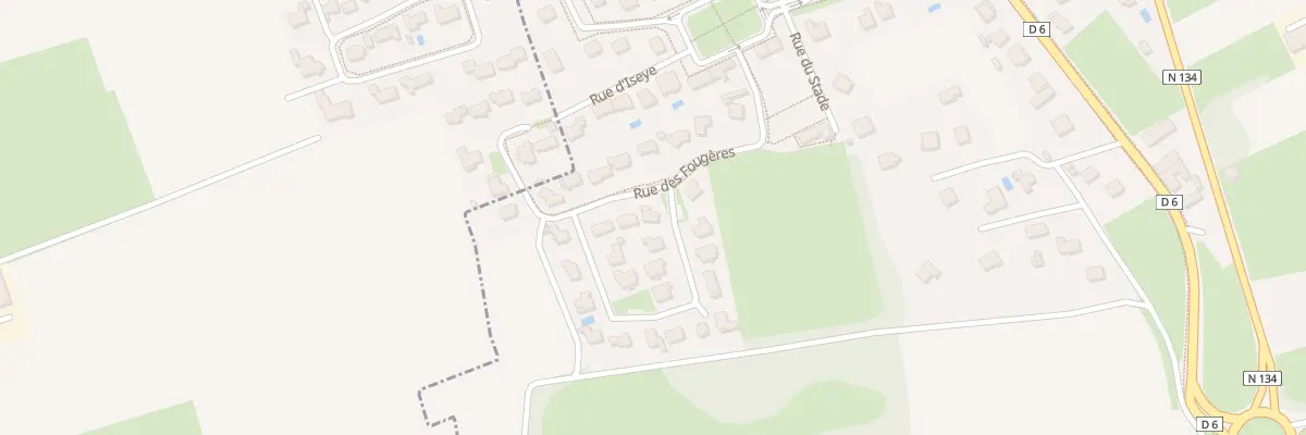 Plan du 2 Rue des Fougères à Gurmençon