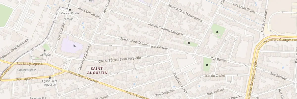 Plan du 170 Rue Berruer à Bordeaux