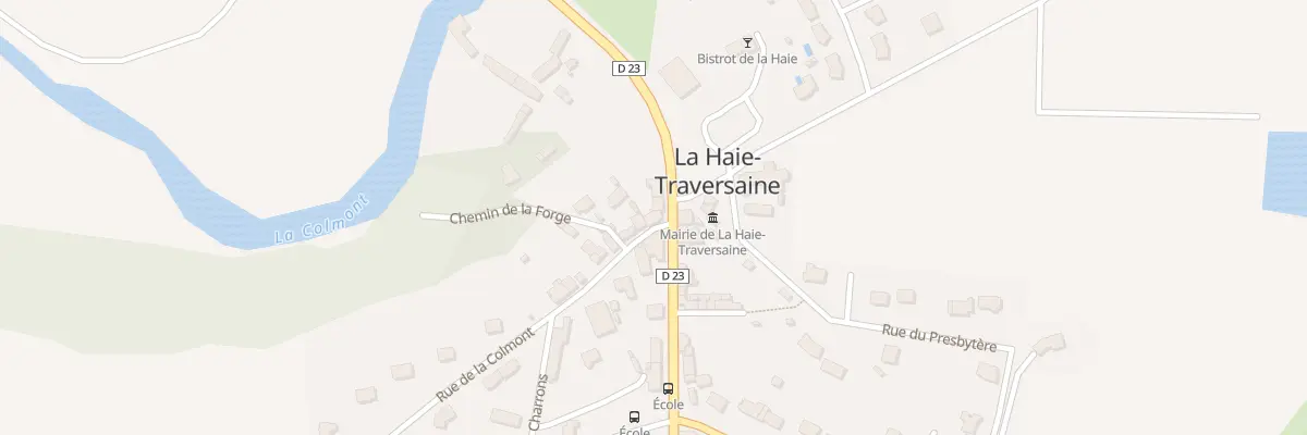Plan du 2 Rue de la Colmont à La Haie-Traversaine