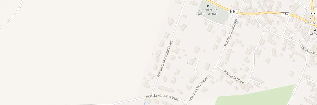 Plan du 10 Rue de la Mare aux Geais à Saint-Pompain