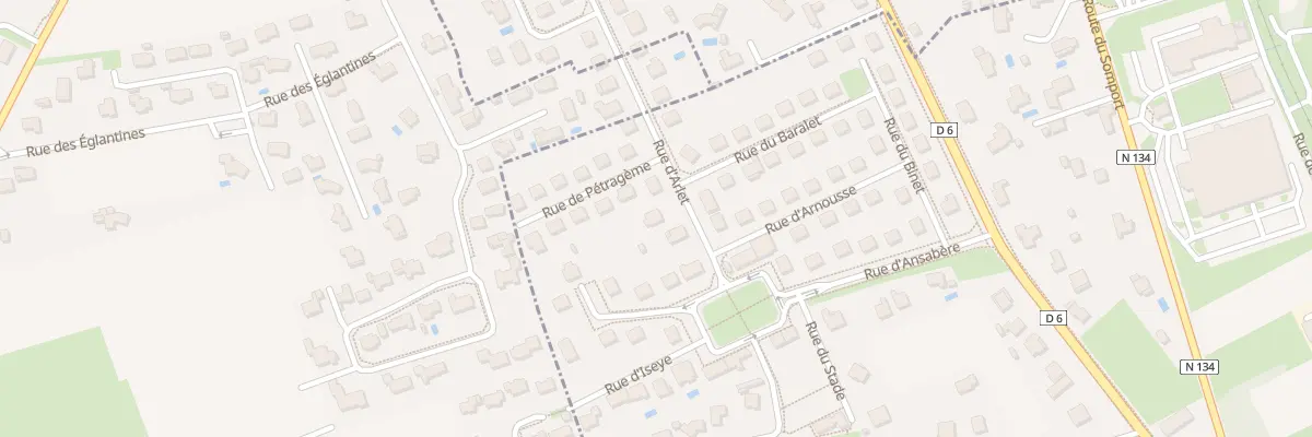 Plan du 3 Rue d’Arlet à Gurmençon