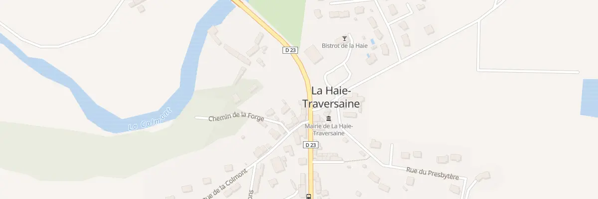 Plan du 2 Rue de Normandie à La Haie-Traversaine