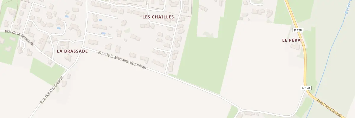 Plan du 14 Rue des Chailles aux Gonds