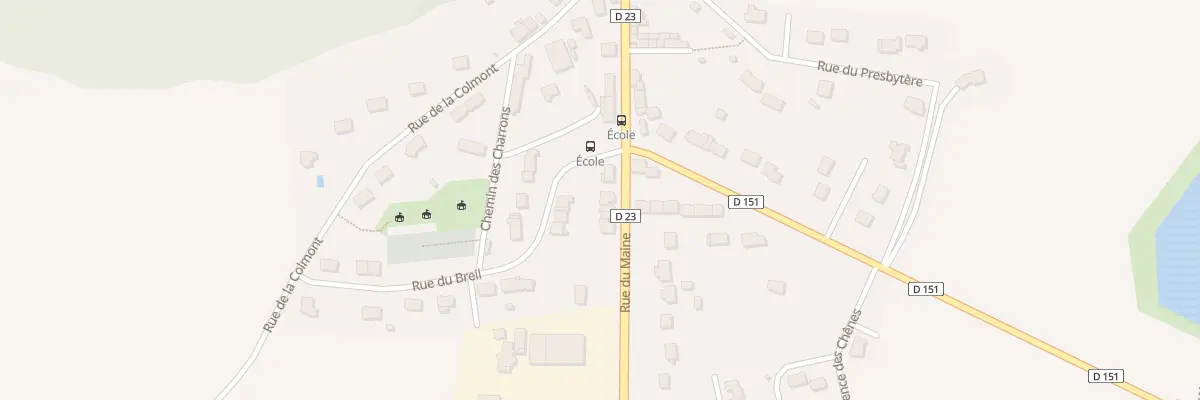 Plan du 4 Rue du Maine à La Haie-Traversaine