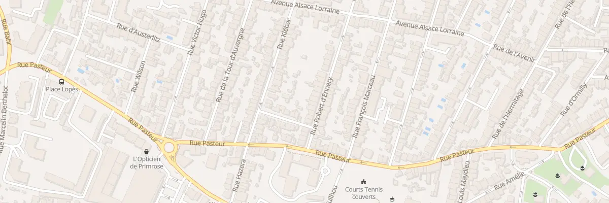 Plan du 77 Rue Robert d’Ennery à Bordeaux
