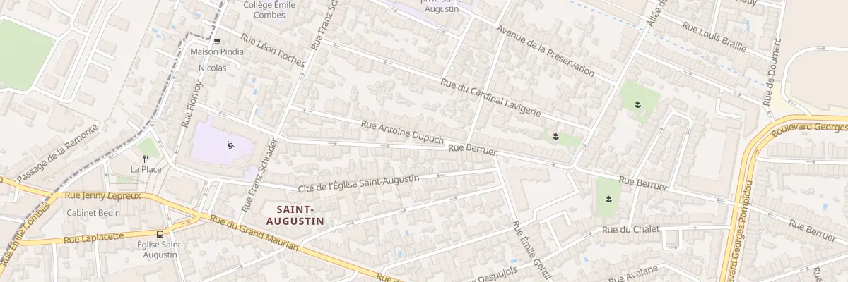 Plan du 147 Rue Berruer à Bordeaux