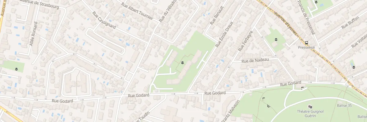 Plan du 81 Rue Godard à Bordeaux