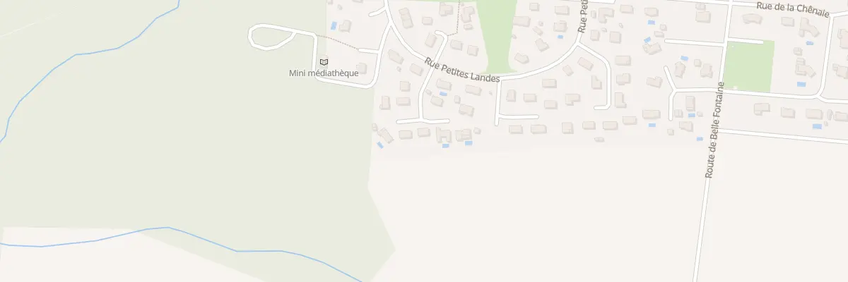 Plan du 11 Imp des Ecureuils à Campet-et-Lamolère