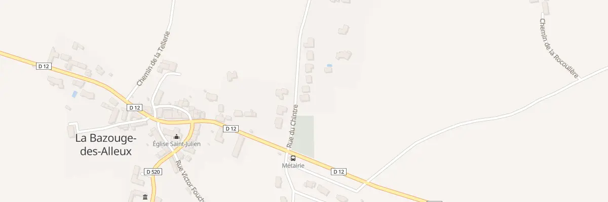 Plan du 1B Rue du Chintre à La Bazouge-des-Alleux