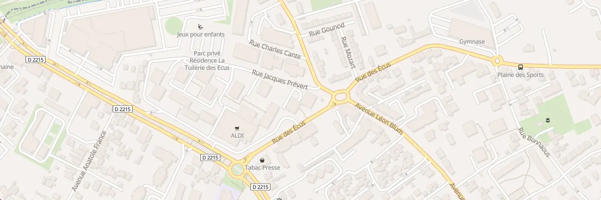 Plan du 2 Rue Jacques Prévert au Bouscat
