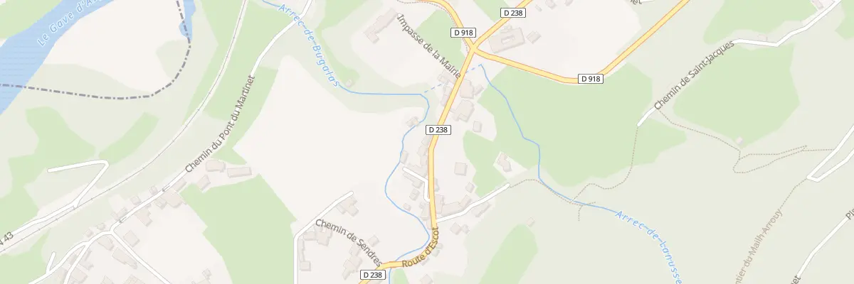 Plan du 5 Che du Moulin à Lurbe-Saint-Christau