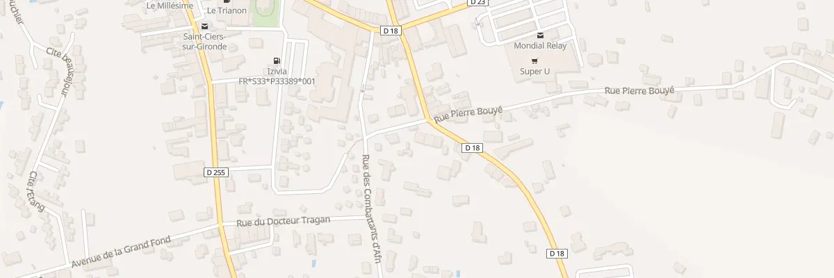 Plan du 4 Rue Saint Exupery à Saint-Ciers-sur-Gironde