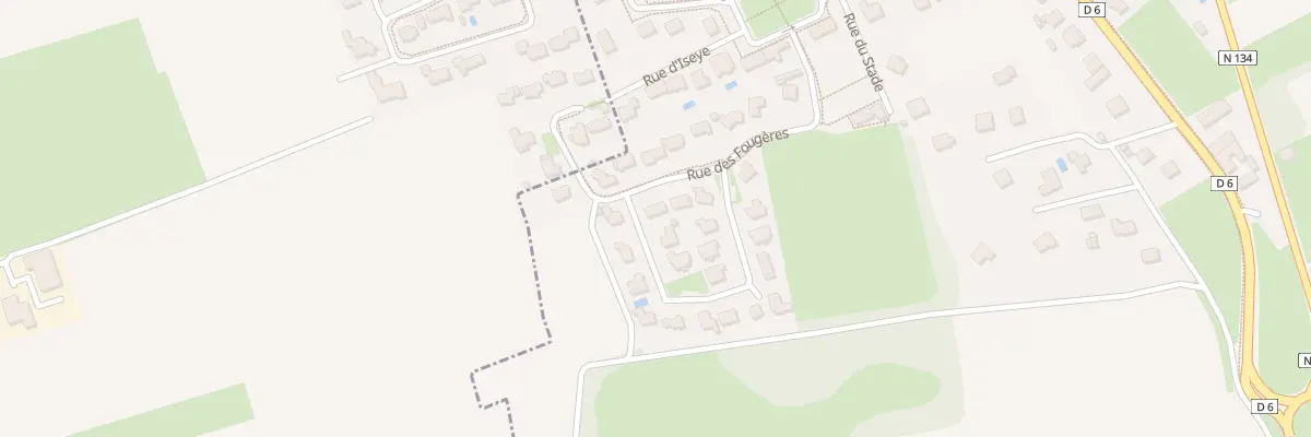 Plan du 6 Rue des Fougères à Gurmençon