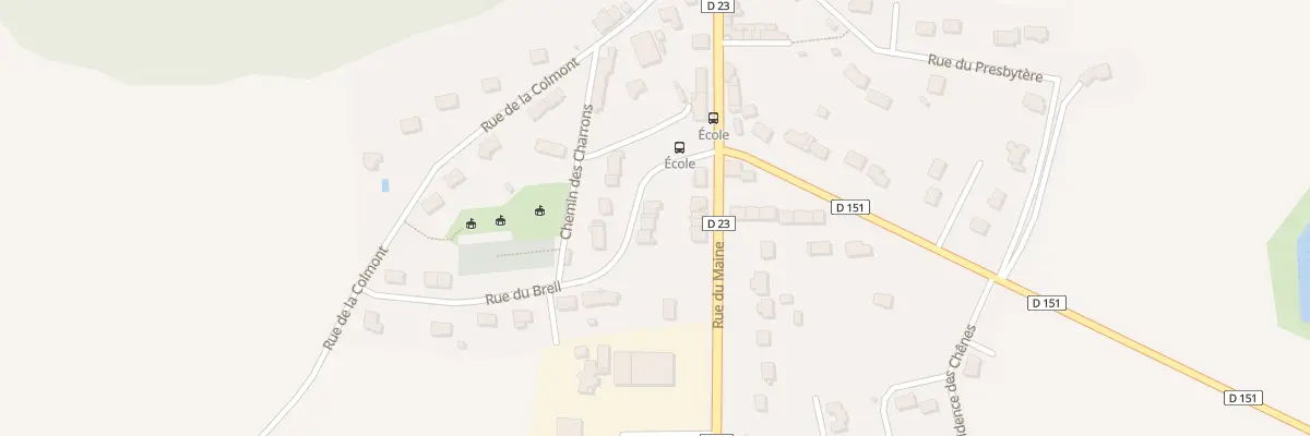 Plan du 5 Rue du Breil à La Haie-Traversaine