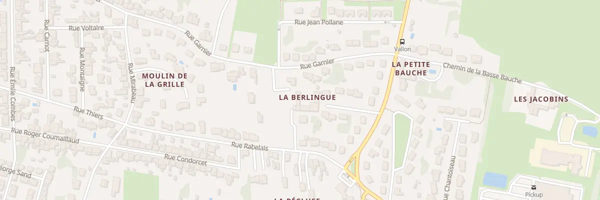 Plan du 60 Rue Garnier à Saintes