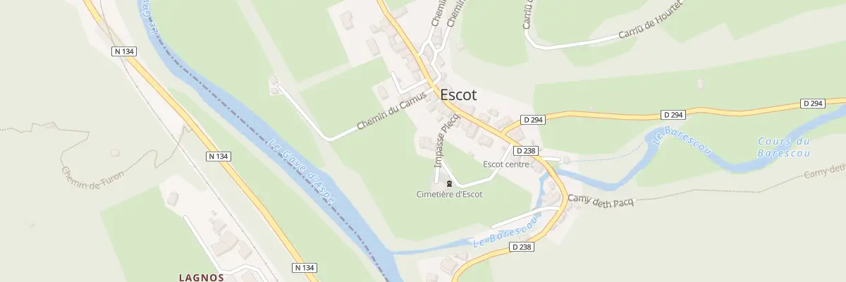 Plan du 4 Imp de Plecq à Escot