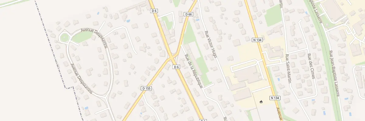 Plan du 1 Av d’Aspe à Bidos