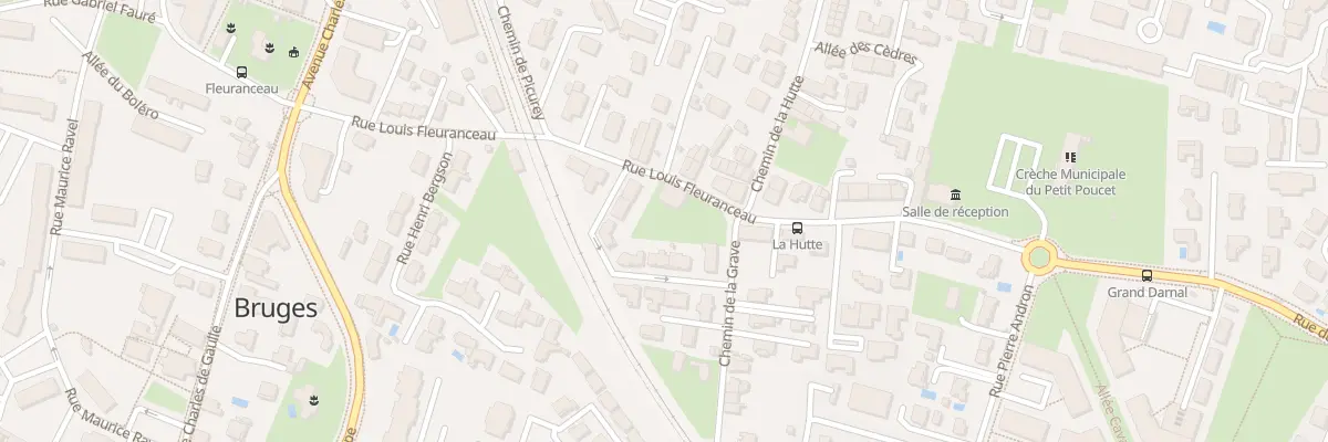Plan du 19 Rue Louis Fleuranceau à Bruges