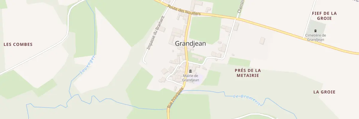 Plan du 4 Imp de la Forge à Grandjean