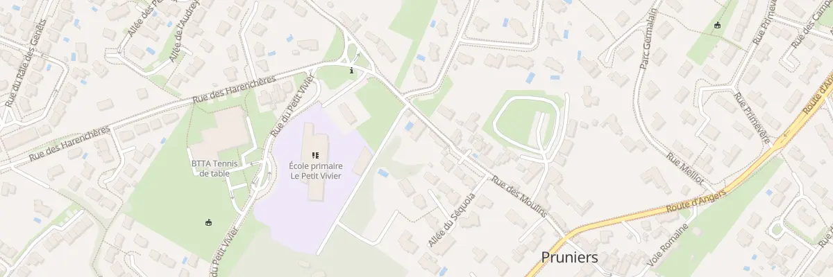 Plan du 7 Rue des Moulins à Bouchemaine