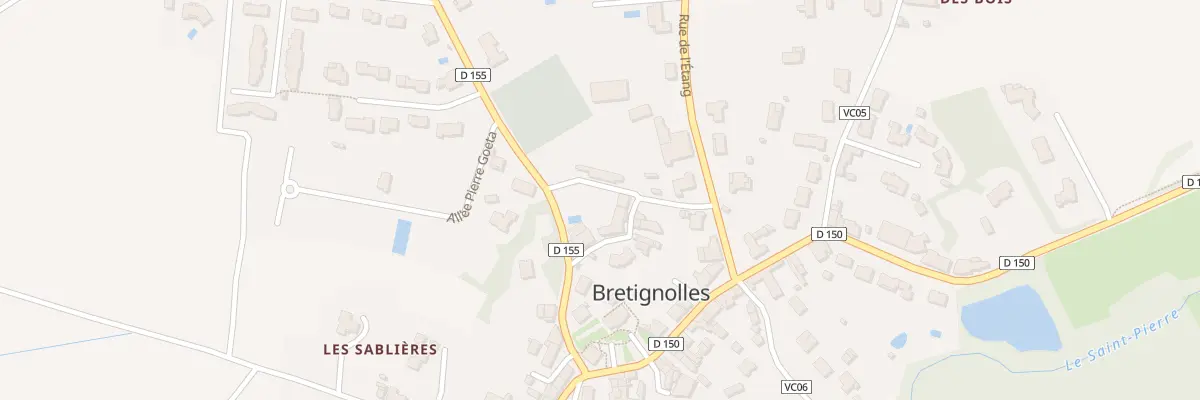 Plan du 9 Rue de la Timerie à Bretignolles