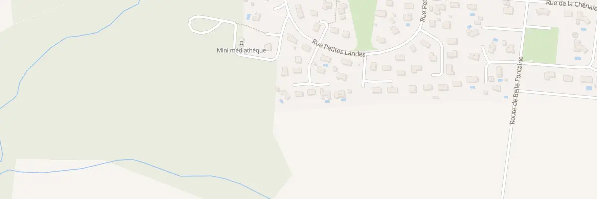 Plan du 12 Imp des Ecureuils à Campet-et-Lamolère