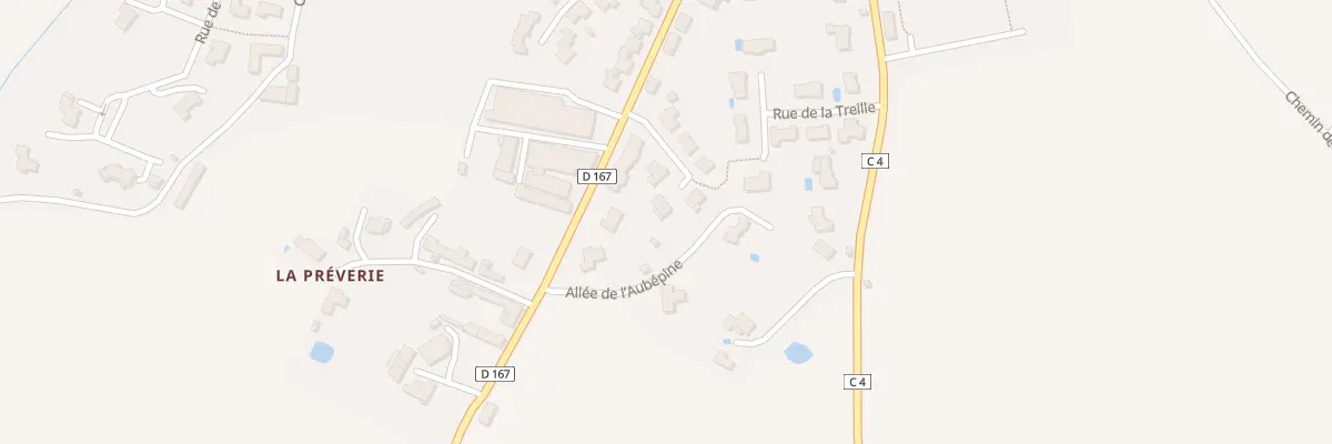 Plan du 4 Rue du Fromenteau à Somloire