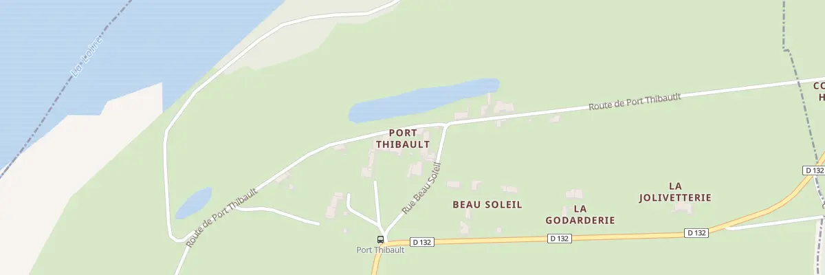 Plan du 452 Rte de Port Thibault à Denée