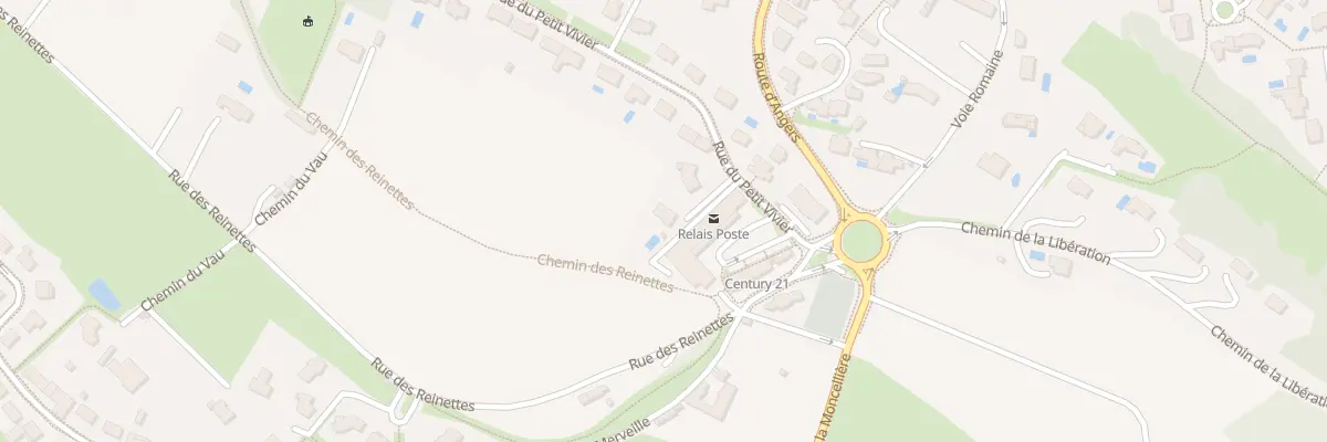Plan du 3 Rue du Petit Vivier à Bouchemaine
