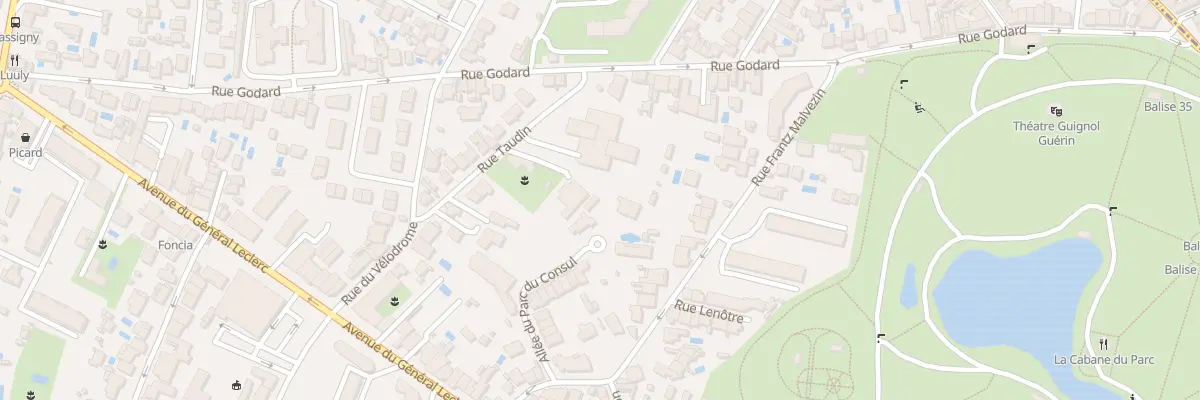 Plan du 9003 Imp Taudin à Bordeaux