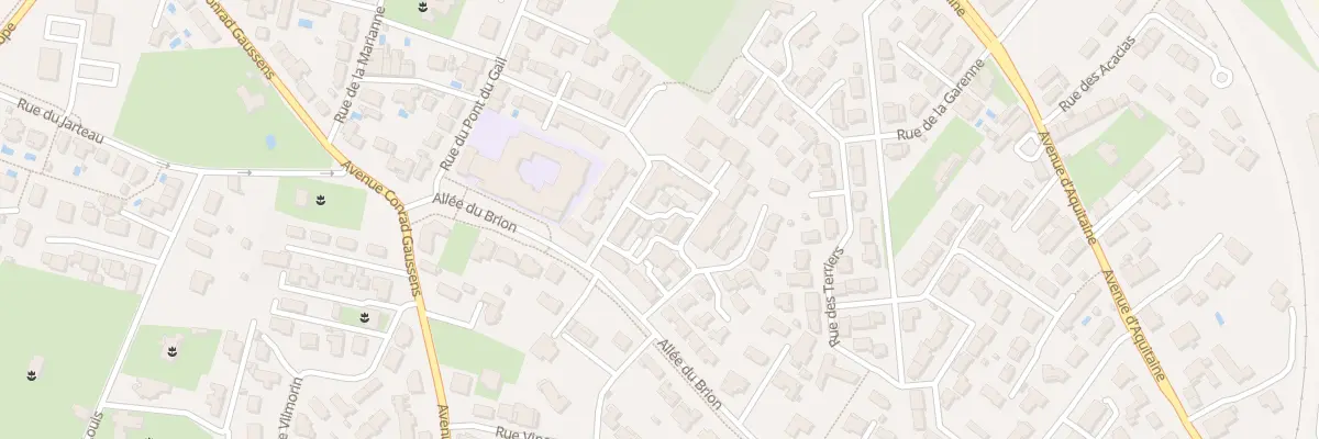Plan du 29 Rue Jean Merigon à Bruges