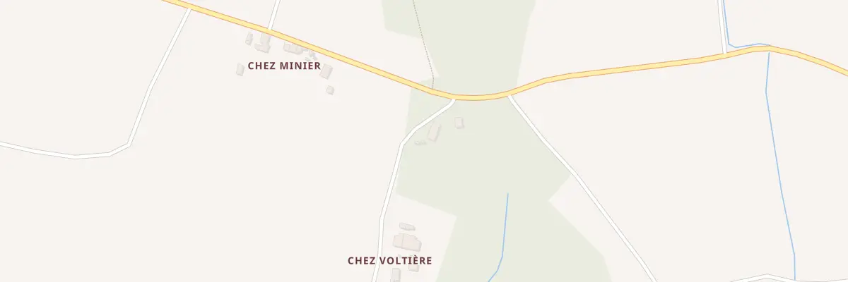 Plan du 158 Chez Voltiere à Saint-Palais