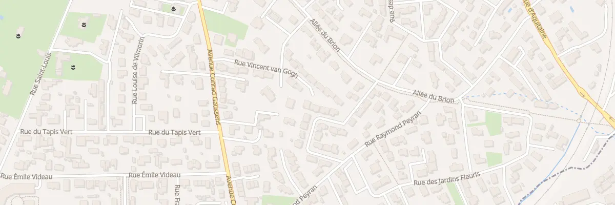Plan du 13 Rue du Petit Puits à Bruges