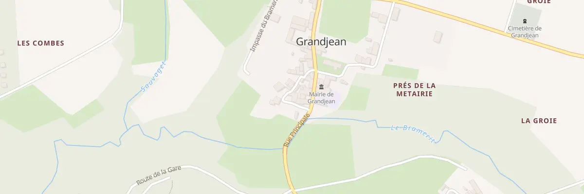 Plan du 6 Imp du Lavoir à Grandjean
