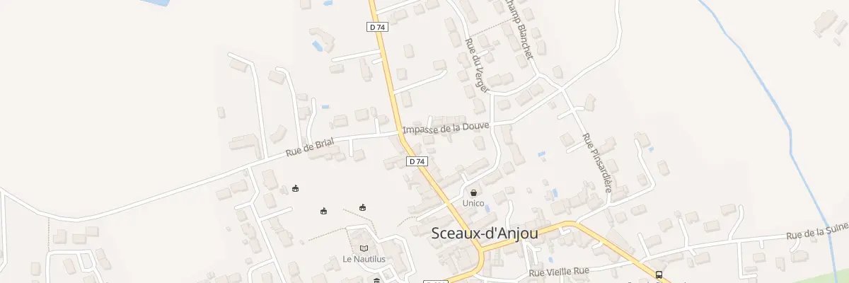 Plan du 2B Rue de la Douve à Sceaux-d’Anjou