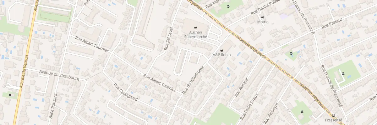 Plan du 88 Rue du Velodrome à Bordeaux
