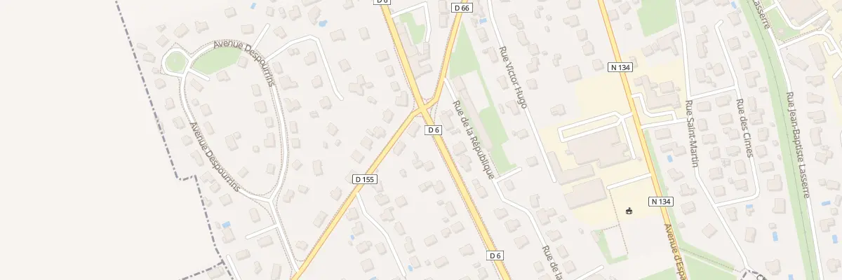 Plan du 1 Rte d’Agnos à Bidos
