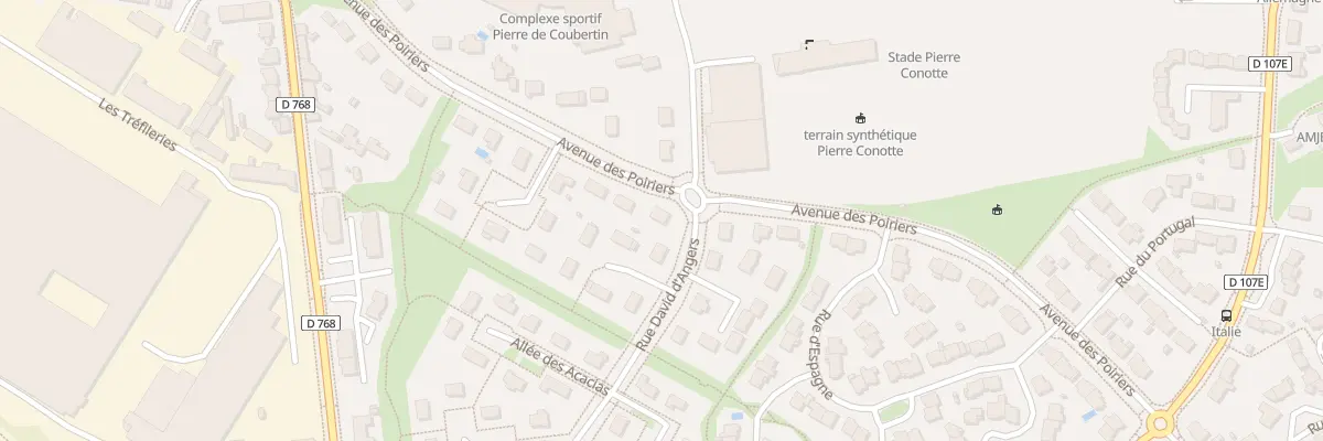 Plan du 17 Av des Poiriers à Montreuil-Juigné